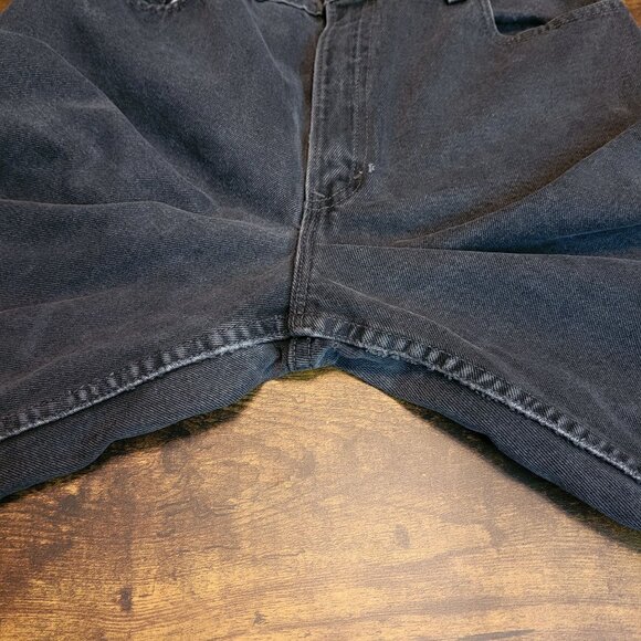 Vtg 90s Levi's 550 Relaxed Tapered Jeans High Rise  USA 12 L - Picture 4 of 12